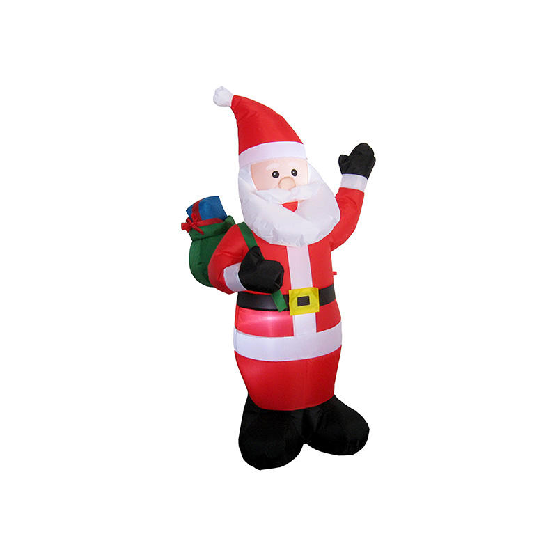 Holiday Christmas inflatable Santa carrying gift bags FL20QS-182