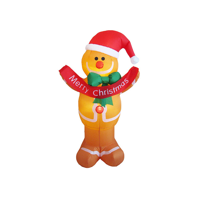 Merry Christmas inflatable Gingerbread man decoration FL19QQ-74